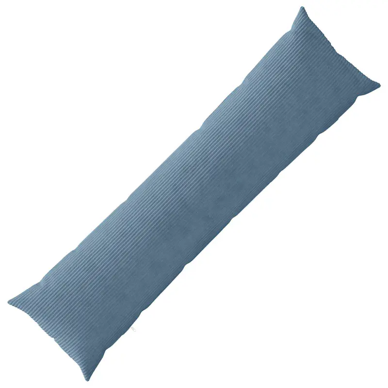 Vidaxl kussensloop heerlen blauw 40 x 145 cm corduroy