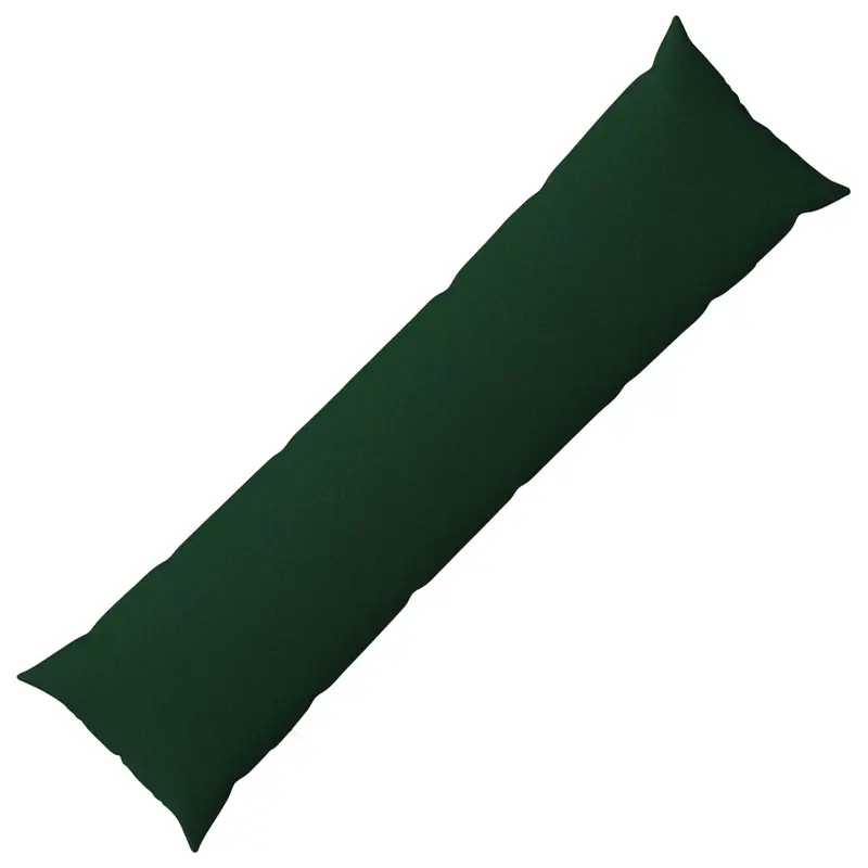 Vidaxl kussensloop heerlen donkergroen 40 x 145 cm stof
