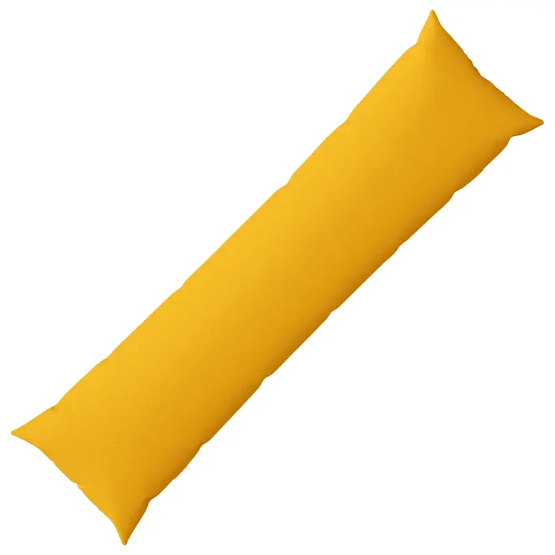Vidaxl kussensloop heerlen lichtgeel 40 x 145 cm stof