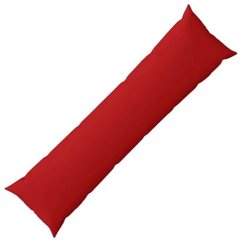 Vidaxl kussensloop heerlen rood 40 x 145 cm stof