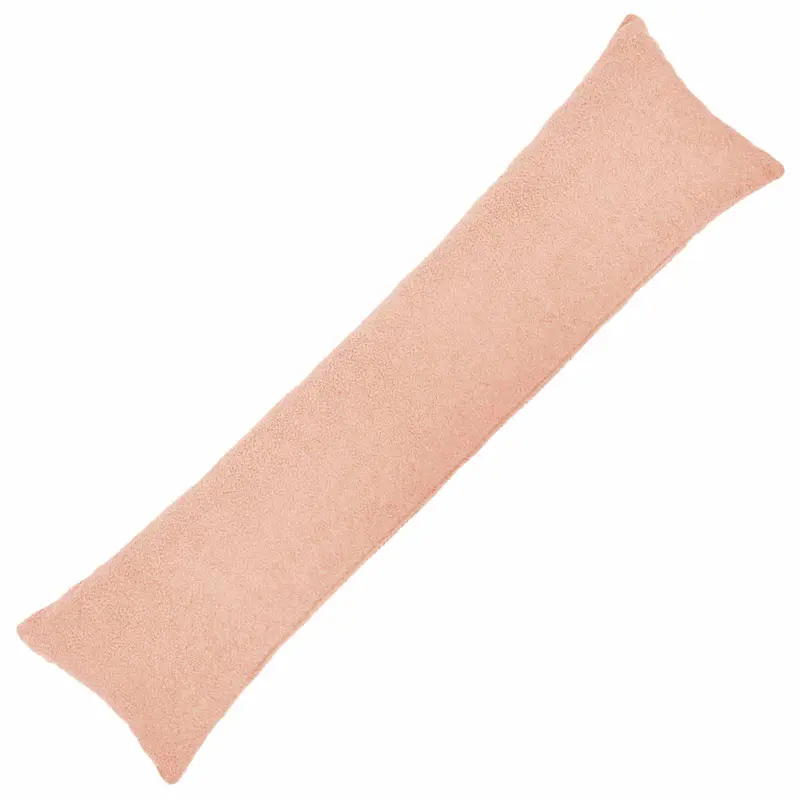 Vidaxl kussensloop heerlen roze 40 x 145 cm bouclé