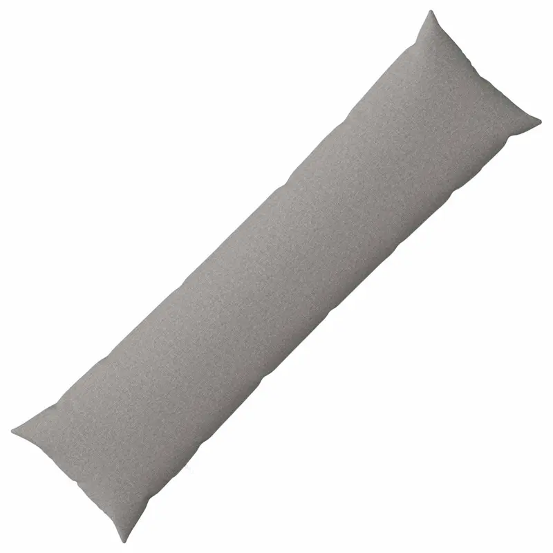 Vidaxl kussensloop heerlen wolkengrijs 40 x 145 cm stof
