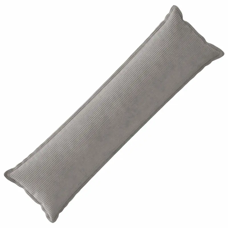 Vidaxl kussensloop houten lichtgrijs 40 x 145 cm corduroy