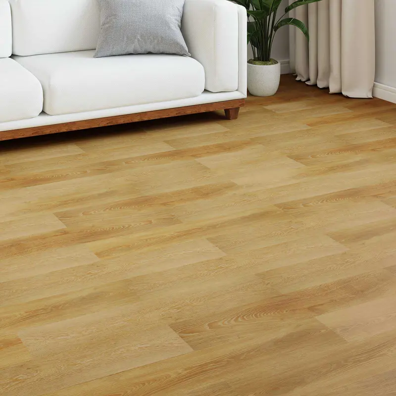 Vidaxl laminaatvloer goudbruin 101 x 20 x 0,8 cm 15 st bewerkt hout