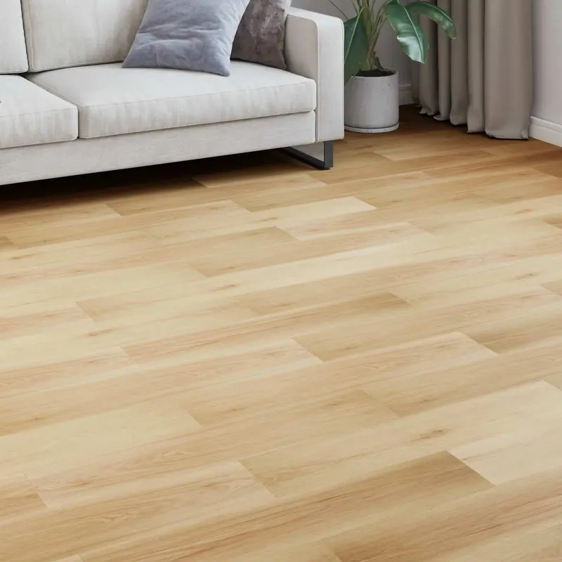 Vidaxl laminaatvloer licht maple 101 x 20 x 0,8 cm 15 st bewerkt hout