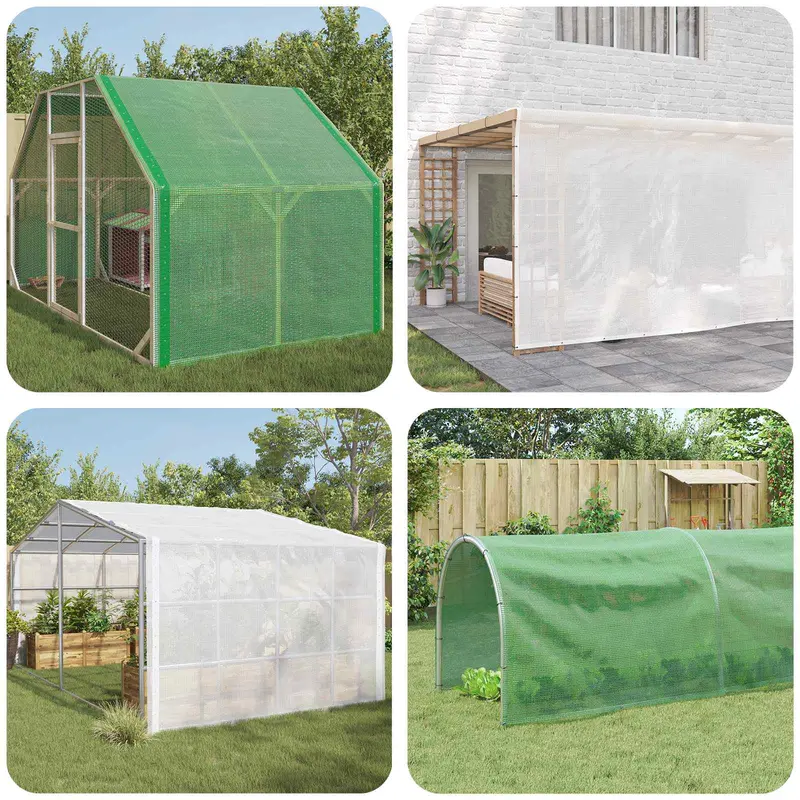 Vidaxl leno zeil groen 1,5 x 10 m 260 gsm pe