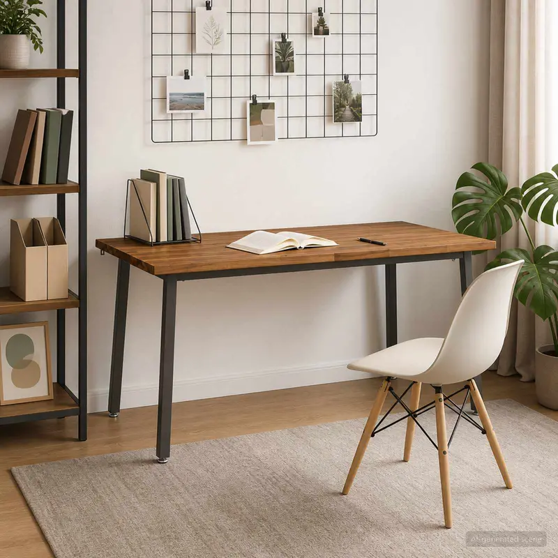 Vidaxl live edge eettafel 160 x 70 x 75 cm massief acaciahout naturel