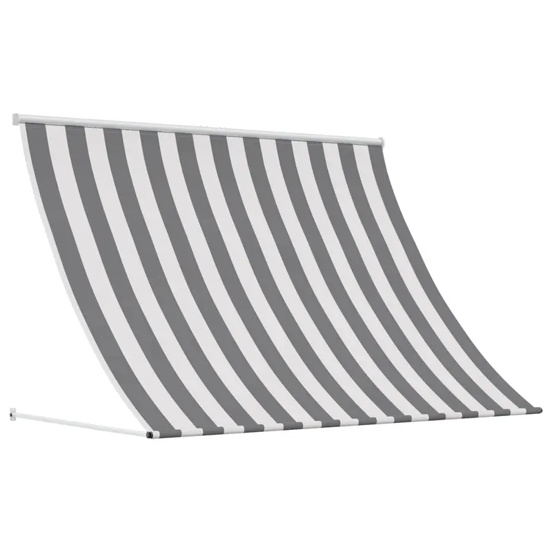 Vidaxl markies antraciet en wit 350 x 150 cm