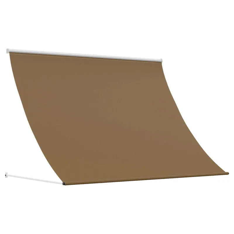 Vidaxl markies beige 100 x 150 cm 180 g m² polyester met pu coating