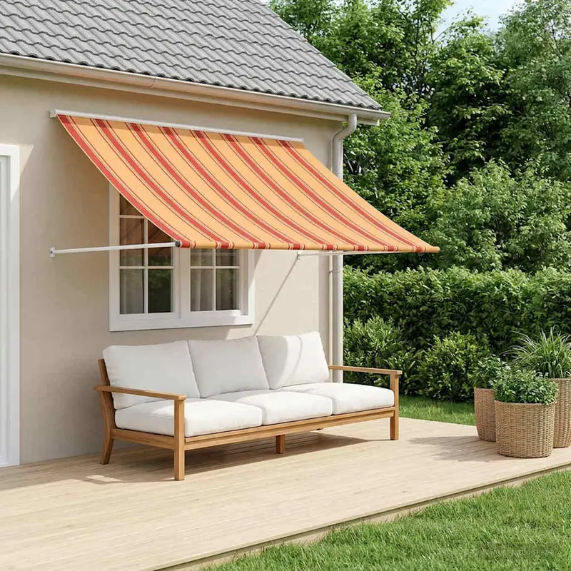 Vidaxl markies multikleur 400 x 150 cm