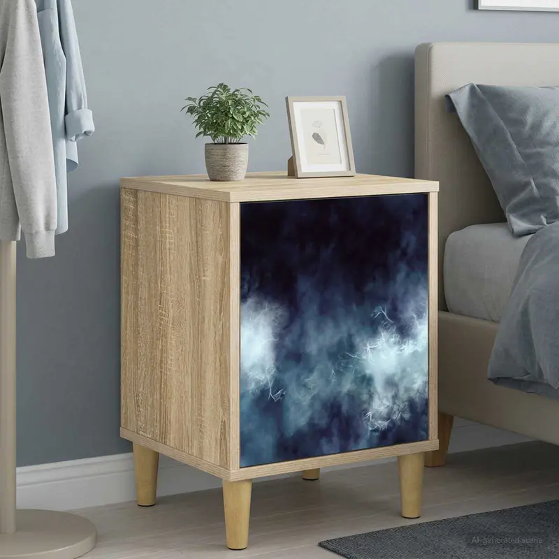 Vidaxl nachtkastje raalte 2 st sonoma eiken 36 x 33 x 50 cm