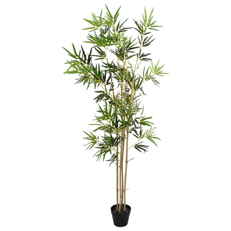 Vidaxl nepp bambo boom groen 75,5 x 18 x 175 cm stof en bamboe