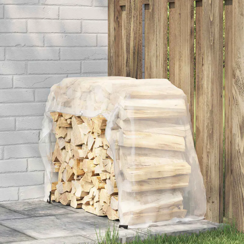 Vidaxl plantenhoes transparant 1 x 2 m pe