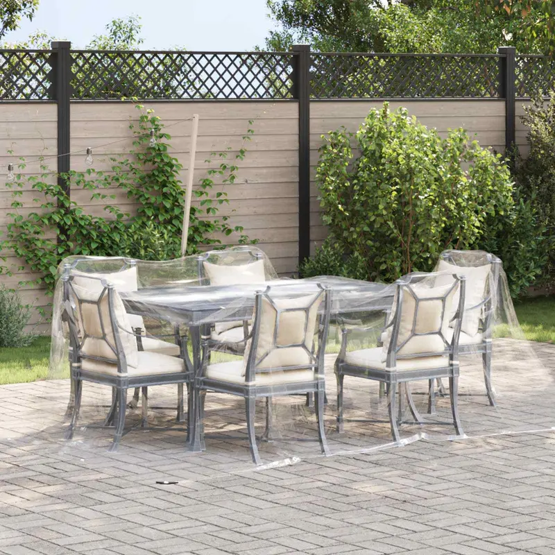 Vidaxl plantenhoes transparant 3 x 4 m pvc