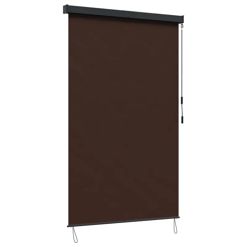 Vidaxl rolgordijn bruin 160 x 250 cm stof en aluminium