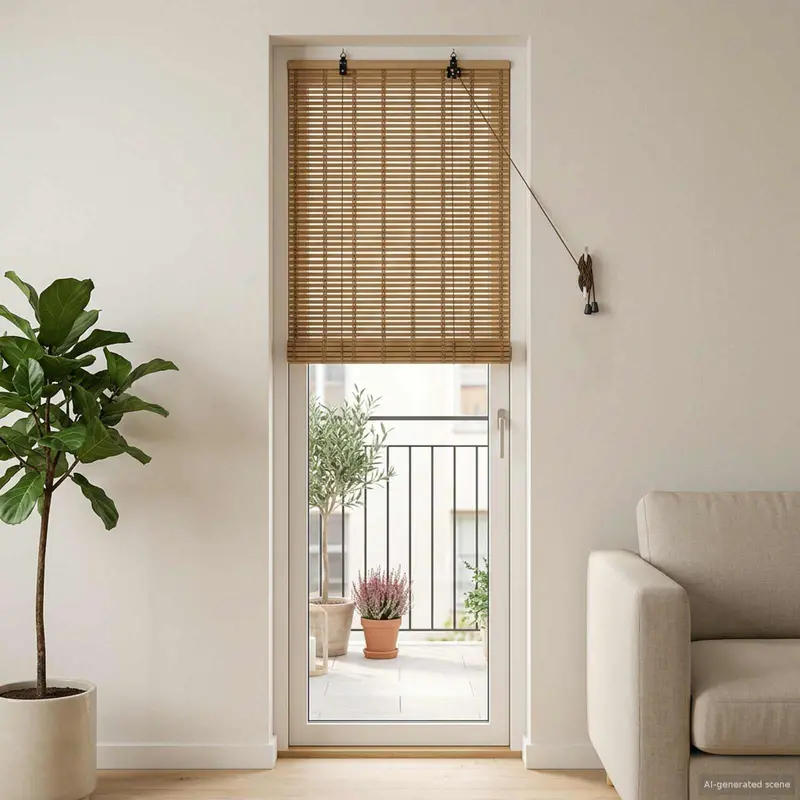 Vidaxl rolgordijn natuur 40 x 220 cm bamboe