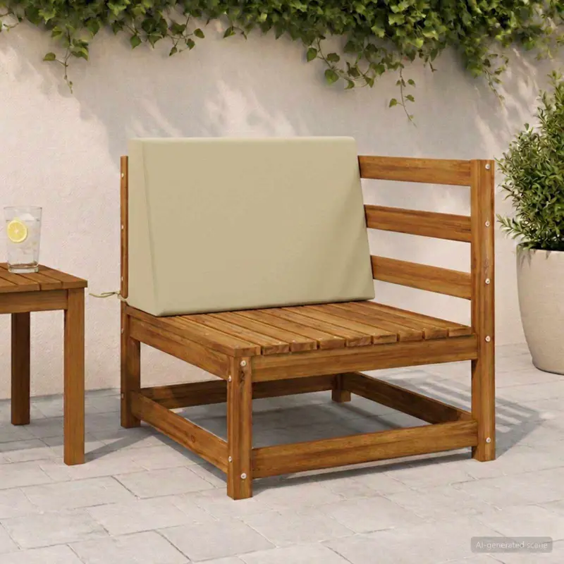 Vidaxl rugkussen soest 100% polyester lichtgroen 60 x 20 x 40 cm