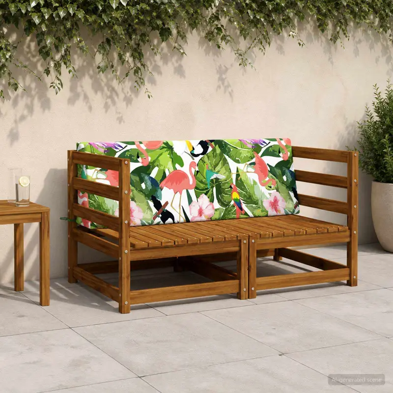 Vidaxl rugkussen soest 100% polyester meerkleurig 120 x 20 x 40 cm