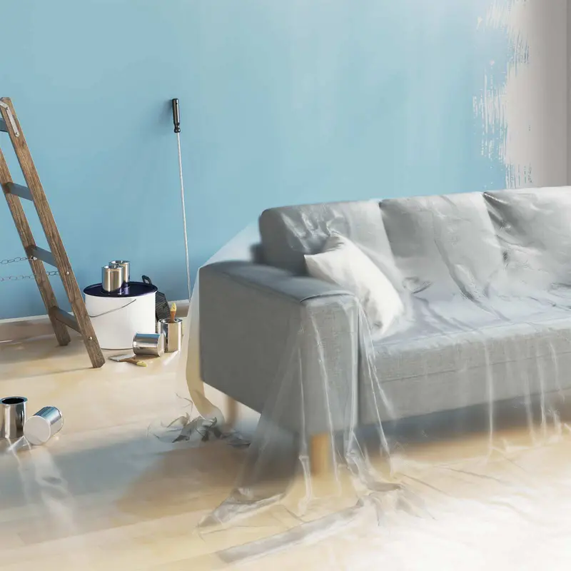 Vidaxl stof sheet 6 st transparant 400 x 500 cm hdpe