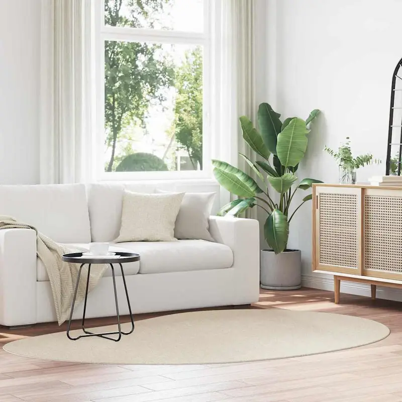 Vidaxl tapijt huarte beige 160 x 230 cm polyester