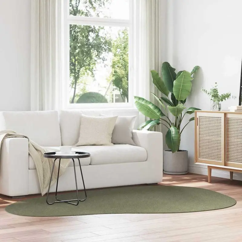 Vidaxl tapijt huarte bosgroen 160 x 230 cm polyester