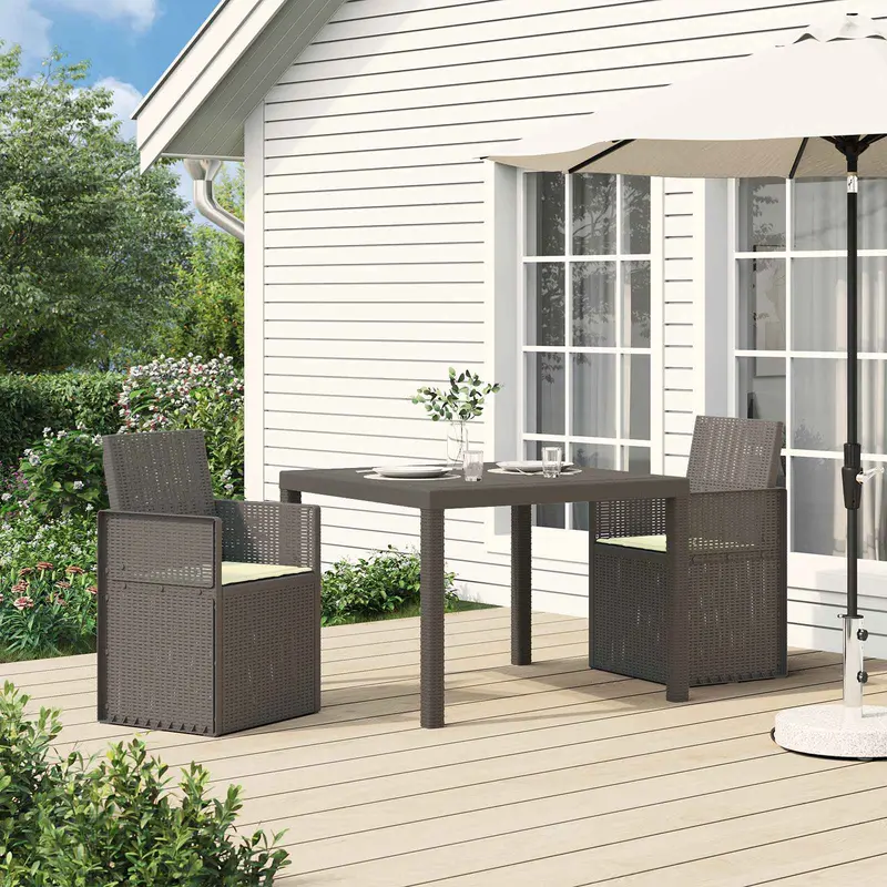 Vidaxl tuin eetstoelen pp