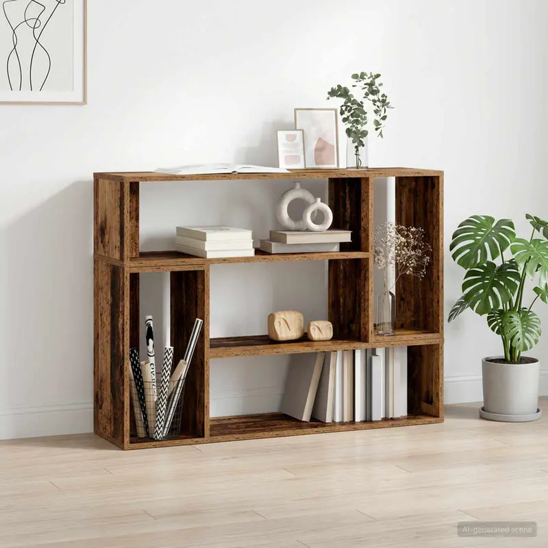 Vidaxl tv-kast 100 x 30 x 50 cm oud hout bewerkt hout