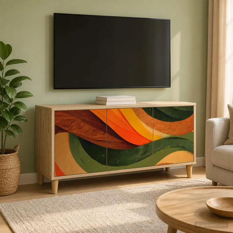 Vidaxl tv-meubel bonn 102 x 33 x 50 cm sonoma bewerkt hout