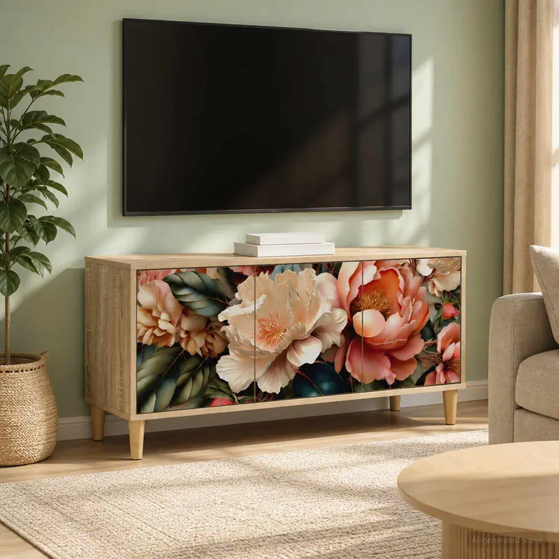 Vidaxl tv-meubel borne 102 x 33 x 50 cm sonoma bewerkt hout