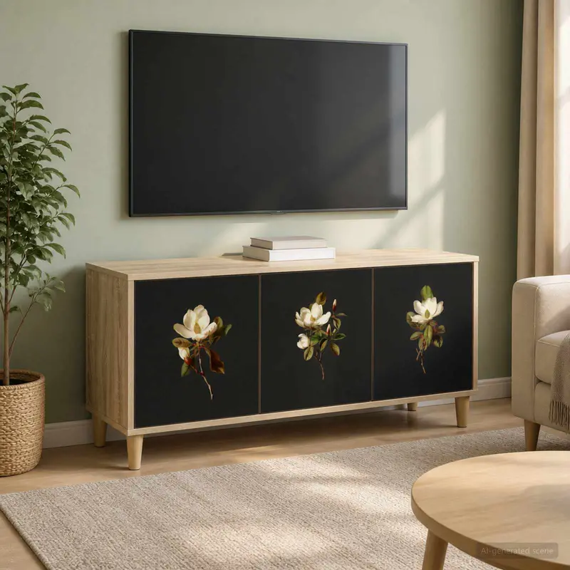 Vidaxl tv-meubel bremen 102 x 33 x 50 cm sonoma bewerkt hout