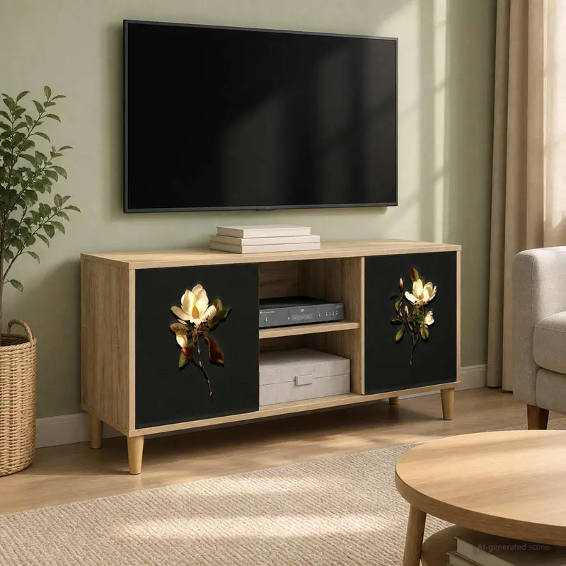 Vidaxl tv-meubel bremen 102 x 33 x 50 cm sonoma bewerkt hout