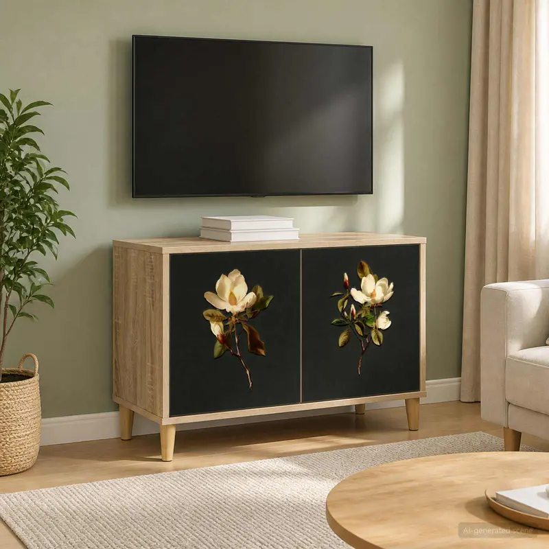 Vidaxl tv-meubel bremen 69 x 33 x 50 cm sonoma bewerkt hout