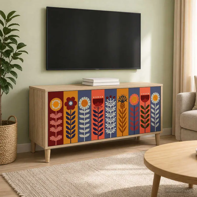 Vidaxl tv-meubel essen 102 x 33 x 50 cm sonoma bewerkt hout