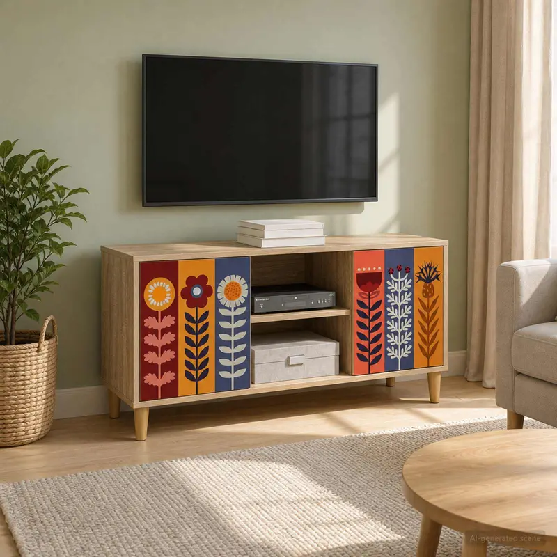 Vidaxl tv-meubel essen 102 x 33 x 50 cm sonoma bewerkt hout