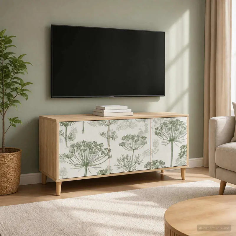 Vidaxl tv-meubel gotha 102 x 33 x 50 cm sonoma bewerkt hout