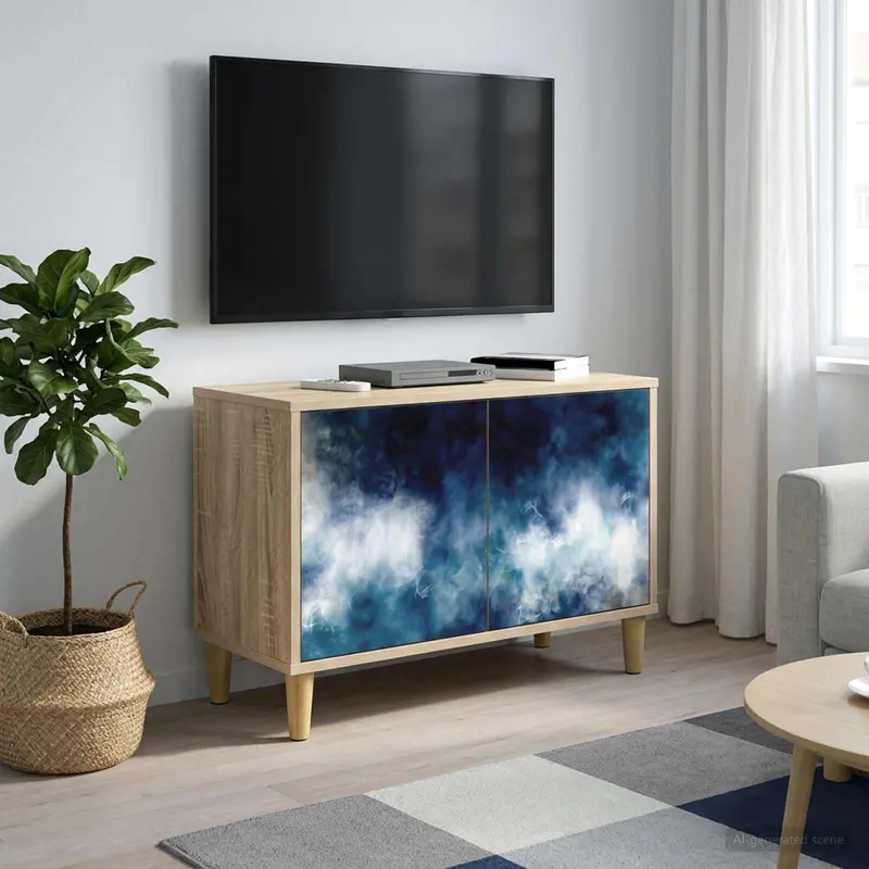 Vidaxl tv-meubel raalte 69 x 33 x 50 cm sonoma bewerkt hout