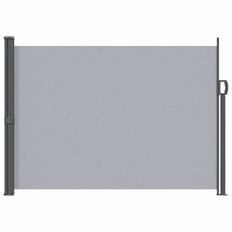 Vidaxl uittrekbaar zijscherm 120 x 300 cm 100% polyester ijzer staal