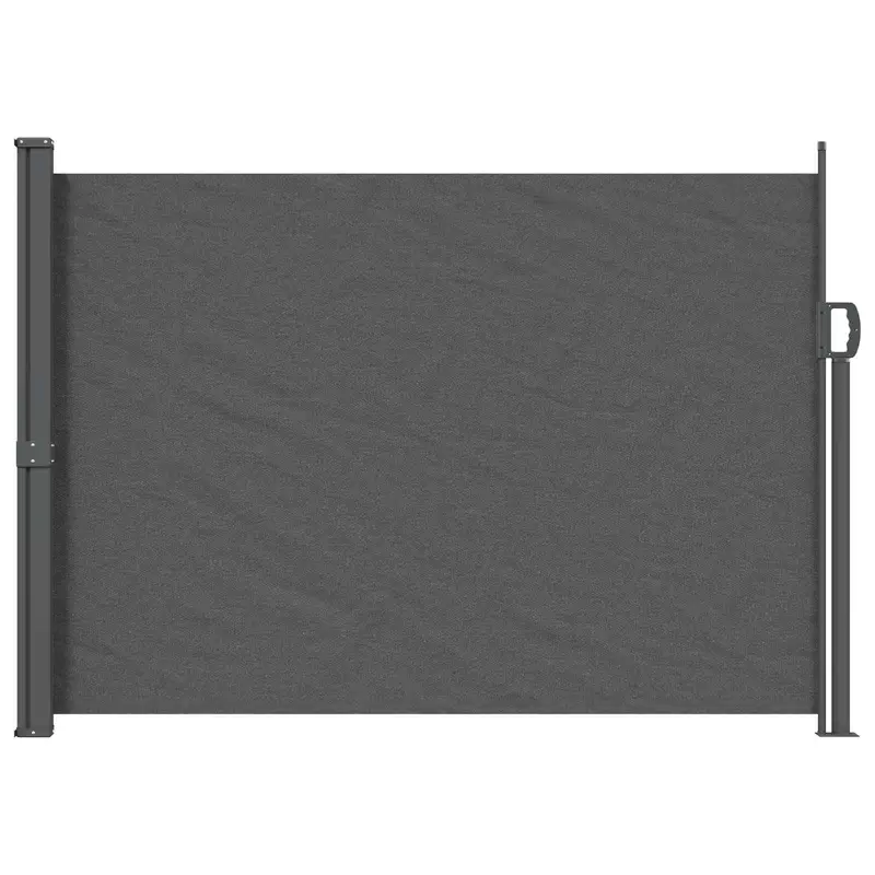 Vidaxl uittrekbaar zijscherm 160 x 300 cm 100% polyester ijzer staal