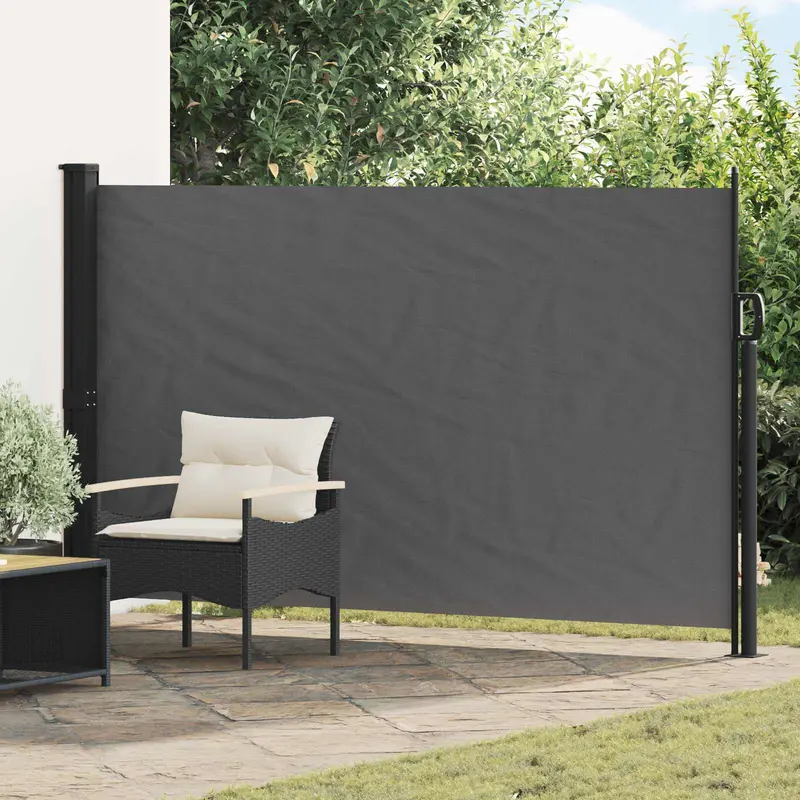 Vidaxl uittrekbaar zijscherm 300 x 170 cm polyester rechthoekig