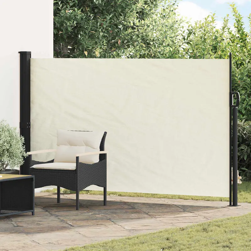 Vidaxl uittrekbaar zijscherm 300 x 170 cm polyester rechthoekig