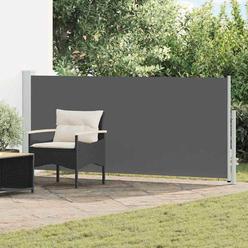 Vidaxl uittrekbaar zijscherm rechthoekig 120 x 300 cm polyester