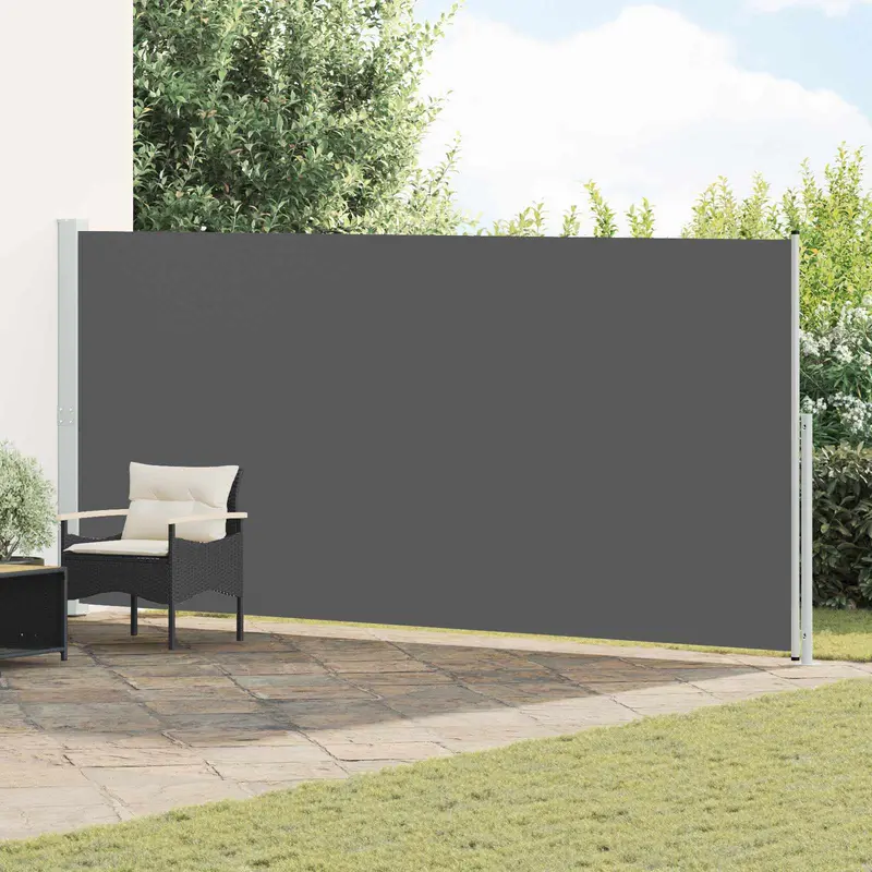 Vidaxl uittrekbaar zijscherm rechthoekig 220 x 300 cm polyester
