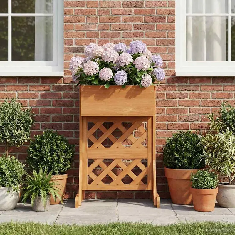 Vidaxl verticale tuin trellis oranje 48 x 30 x 70,5 cm