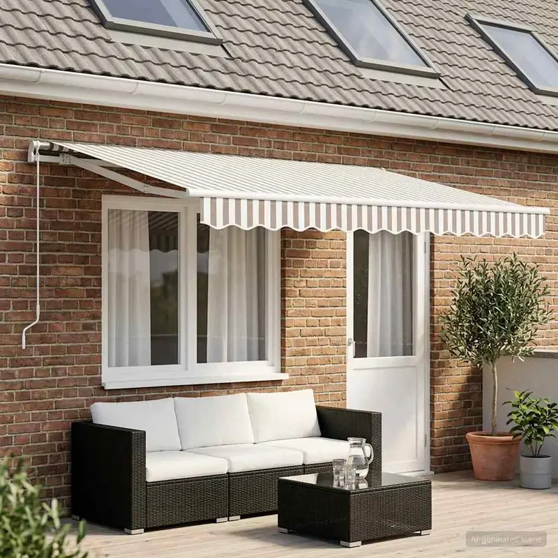 Vidaxl vervangend zonneschermdoek voor 4,5x3 m
