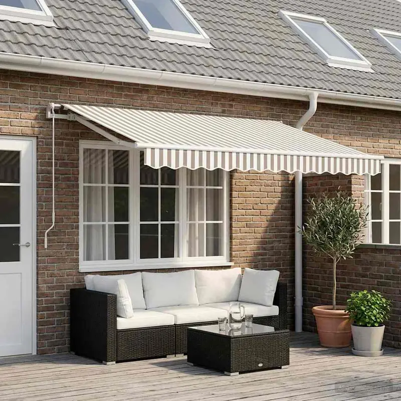 Vidaxl vervangend zonneschermdoek voor 4x3 m