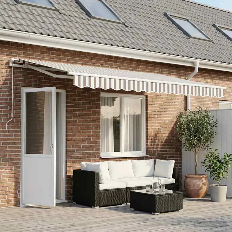 Vidaxl vervangend zonneschermdoek voor 6x3,5 m