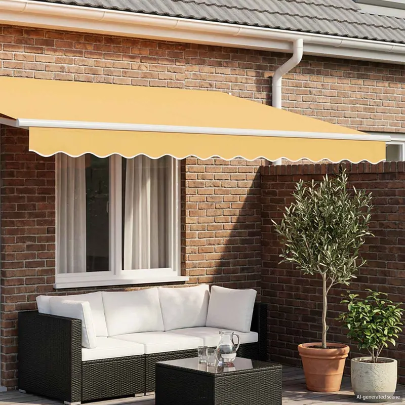 Vidaxl vervangende volant voor 3 m zand polyester