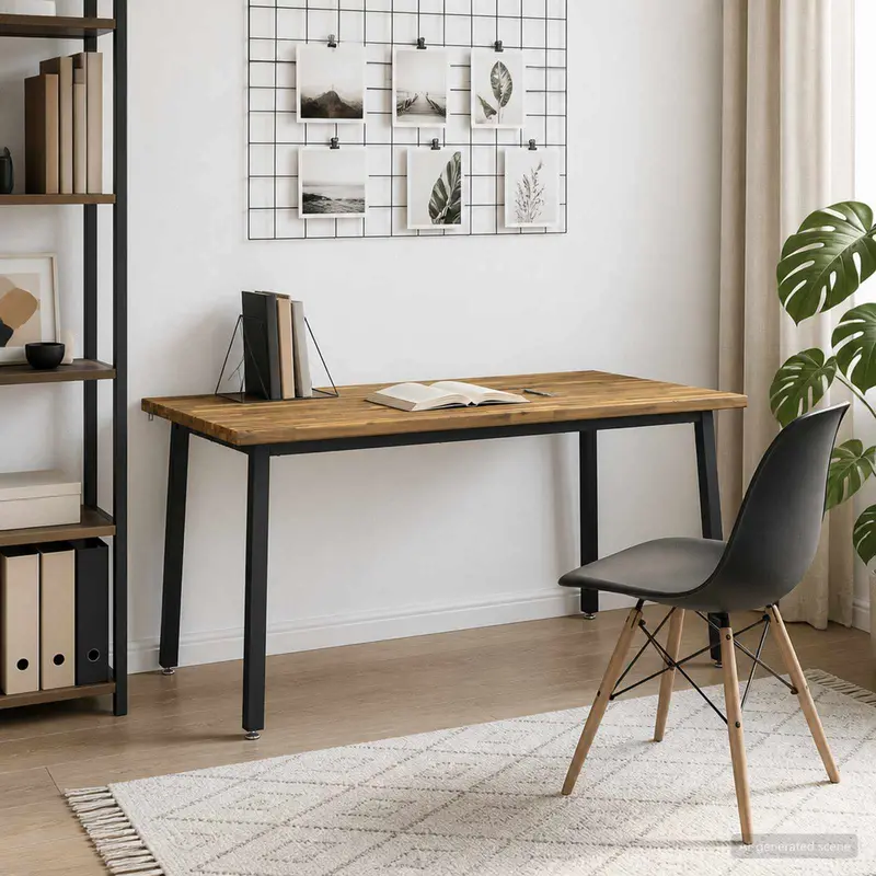 Vidaxl vierkante eettafel 160 x 70 x 75 cm massief acaciahout wit