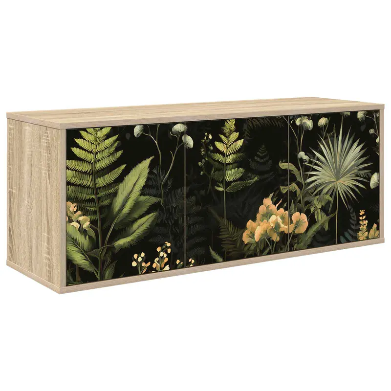 Vidaxl wandgemonteerd tv-meubel rhenen 102 x 33 x 40 cm sonoma eiken
