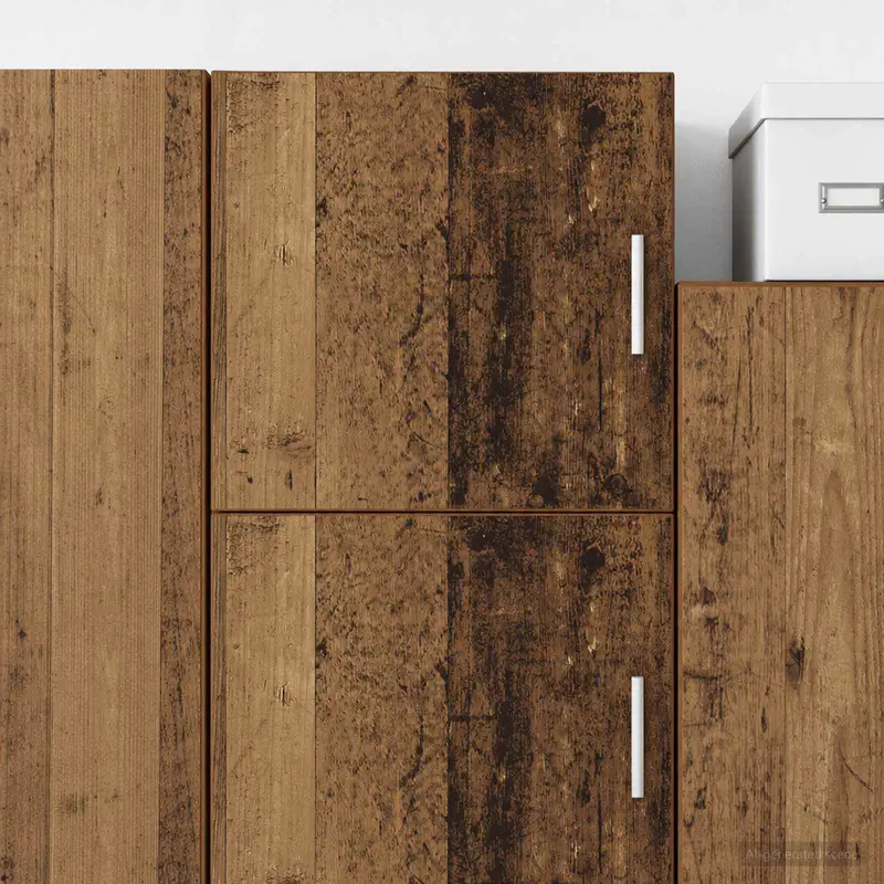 Vidaxl wandkast oud hout 40 x 42,5 x 40 cm pb